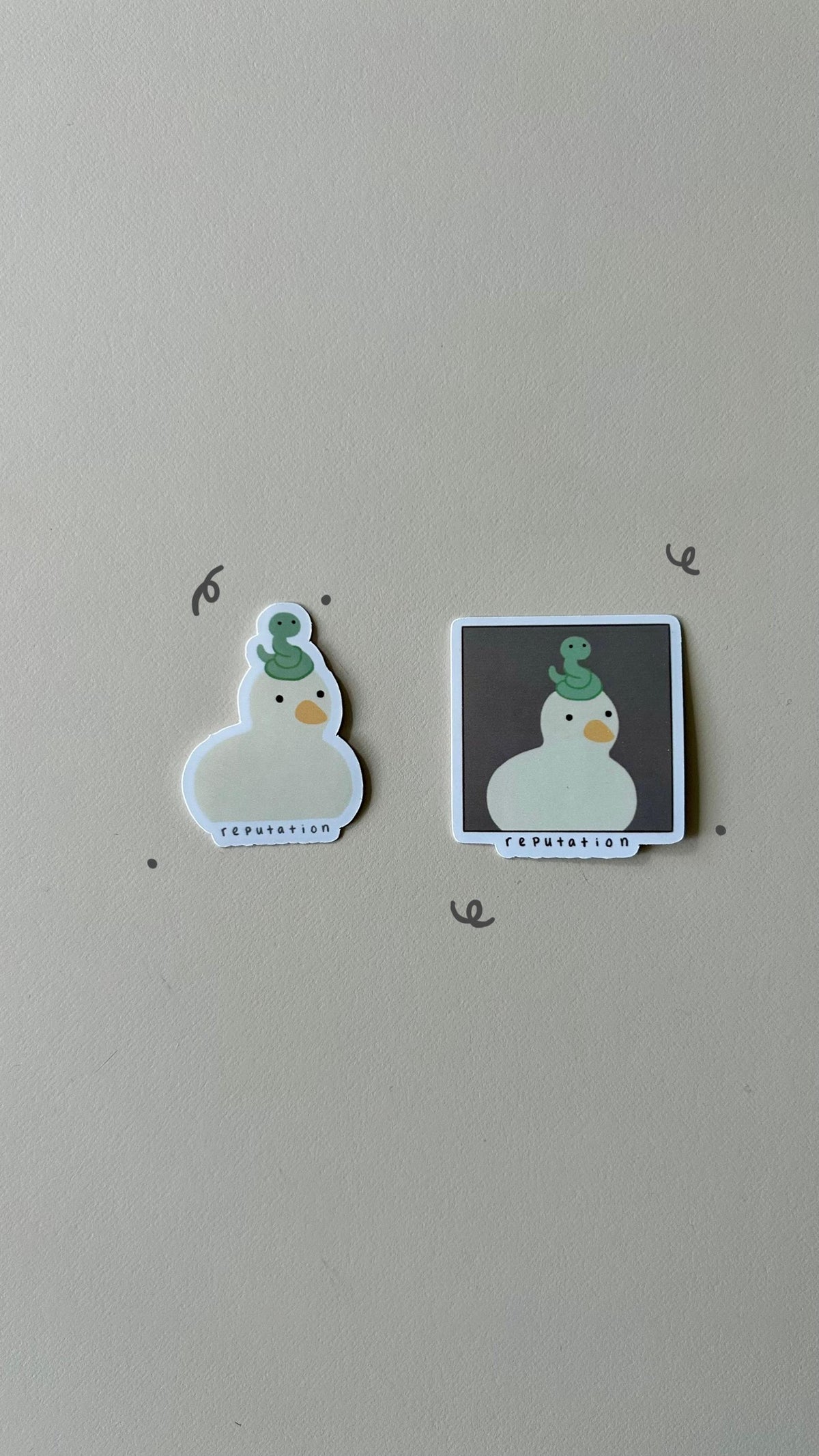 eras tour duck stickers
