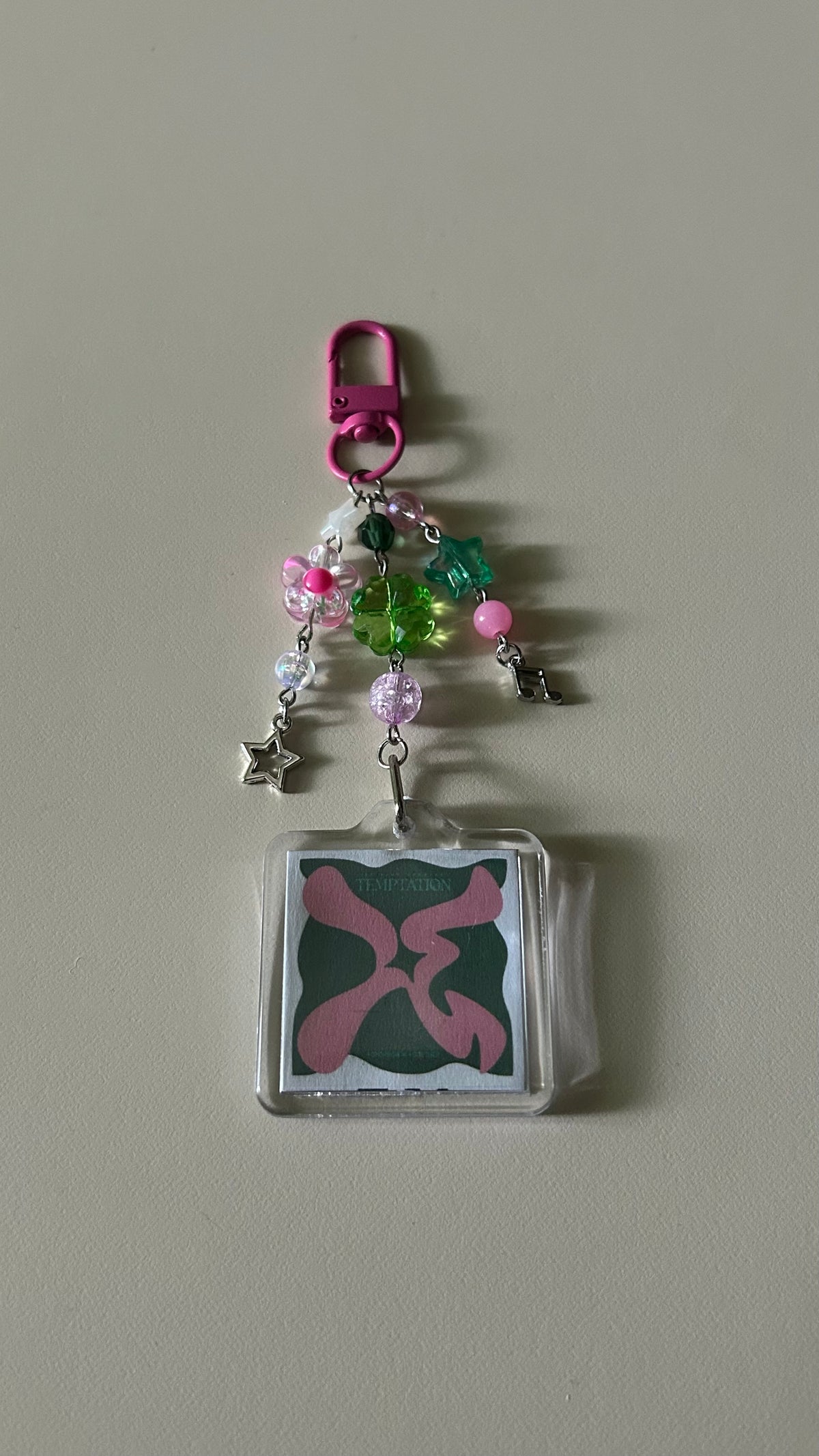 k-pop album keychains