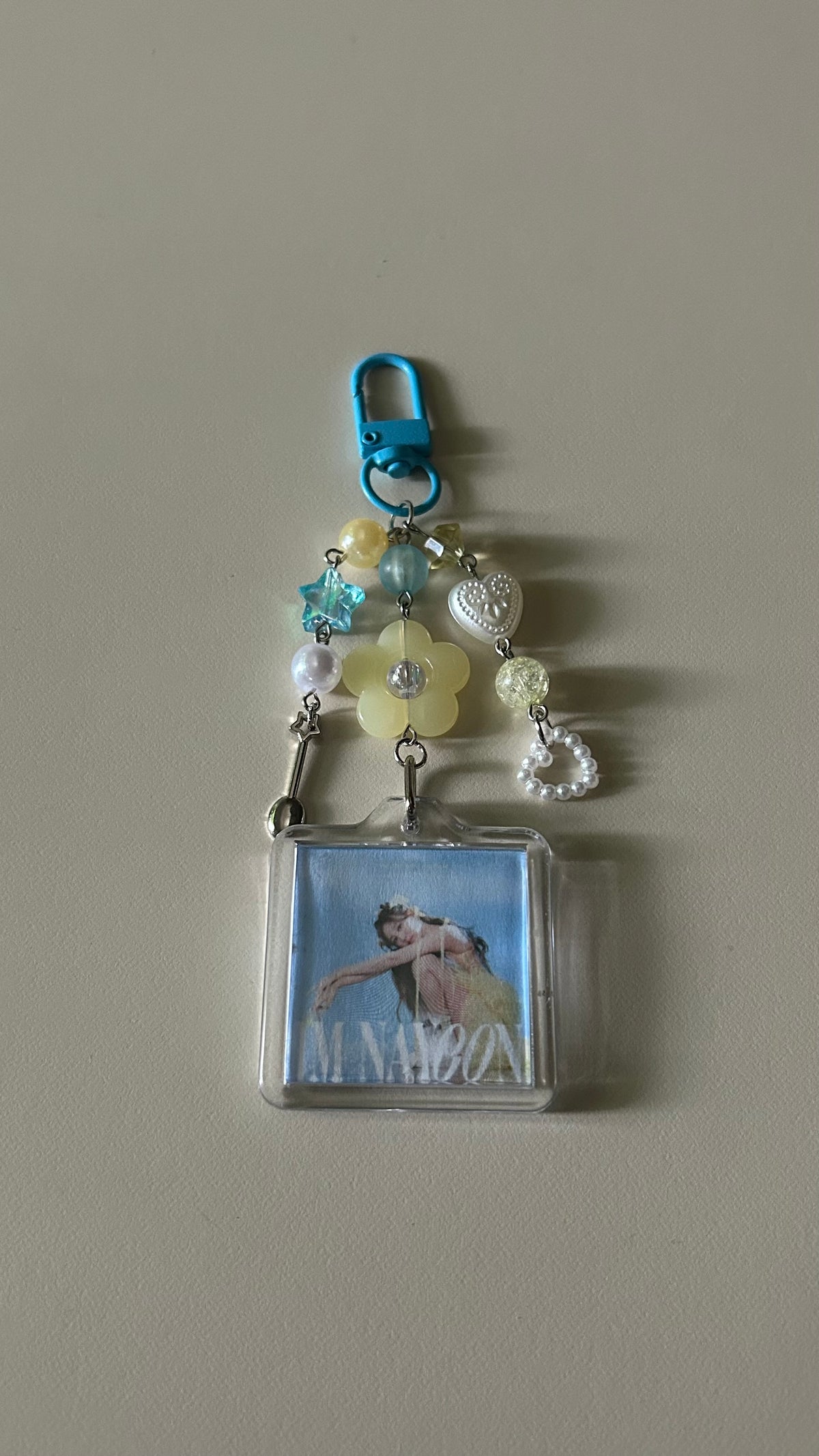 k-pop album keychains