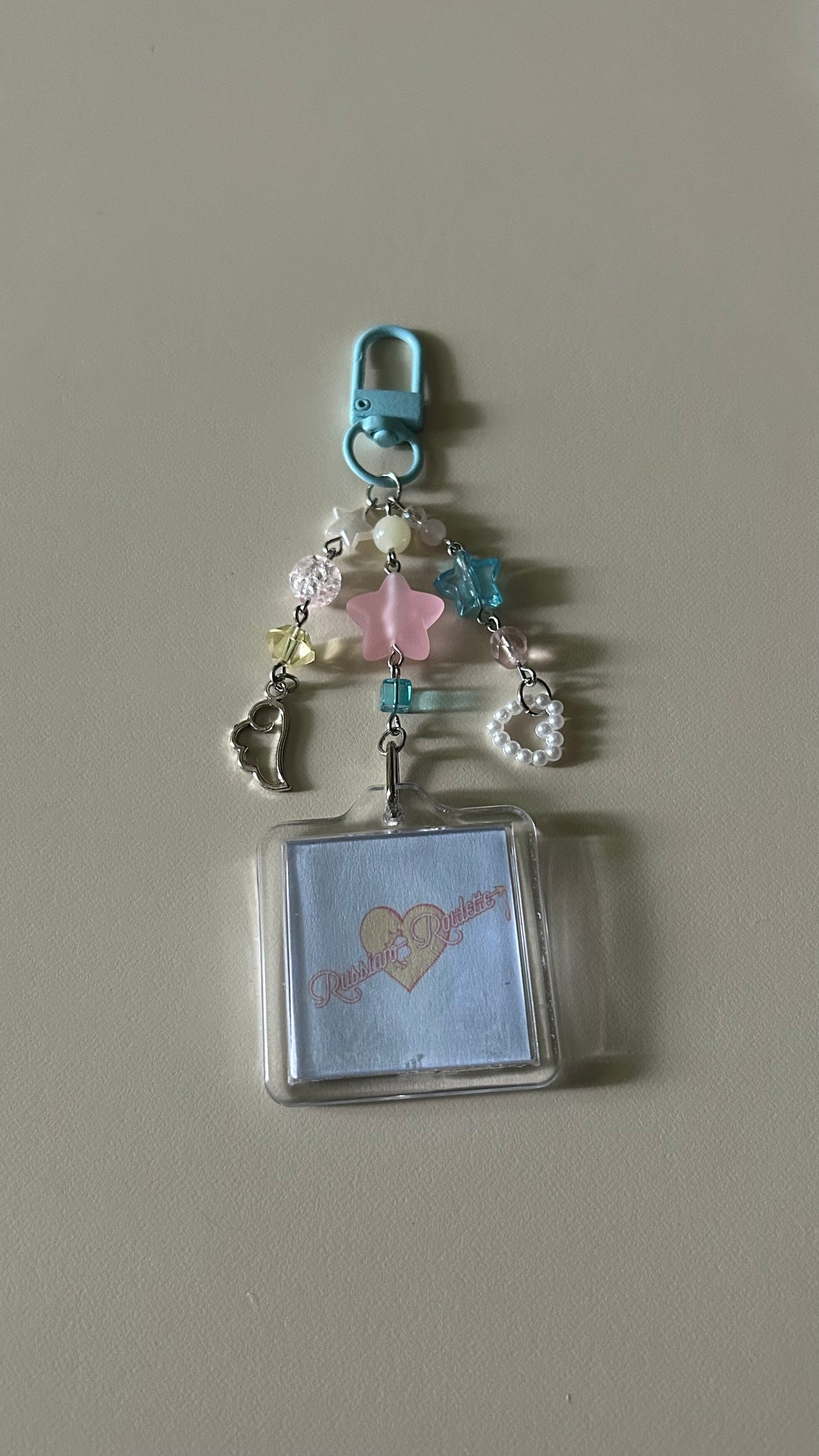 k-pop album keychains
