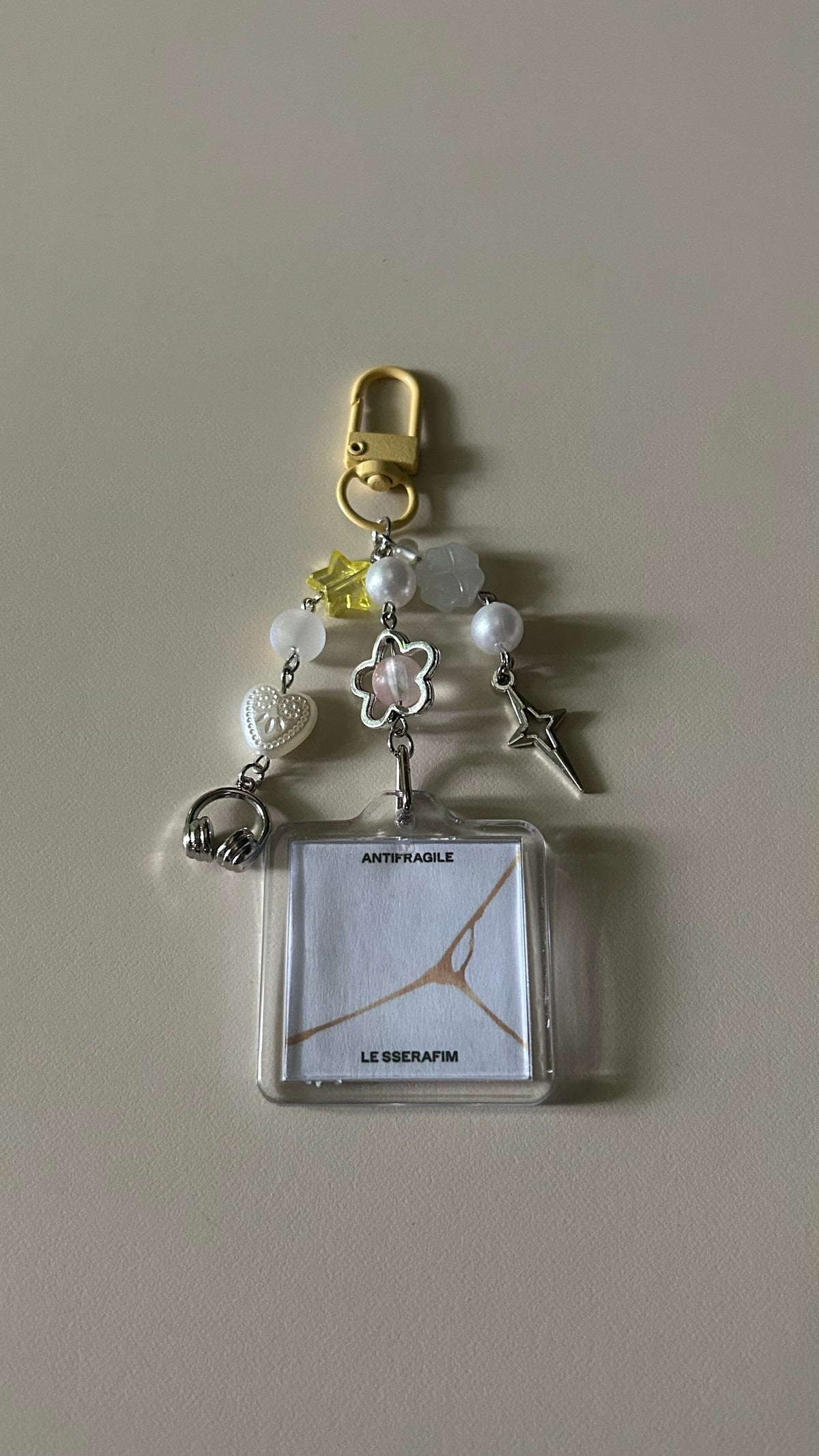 k-pop album keychains