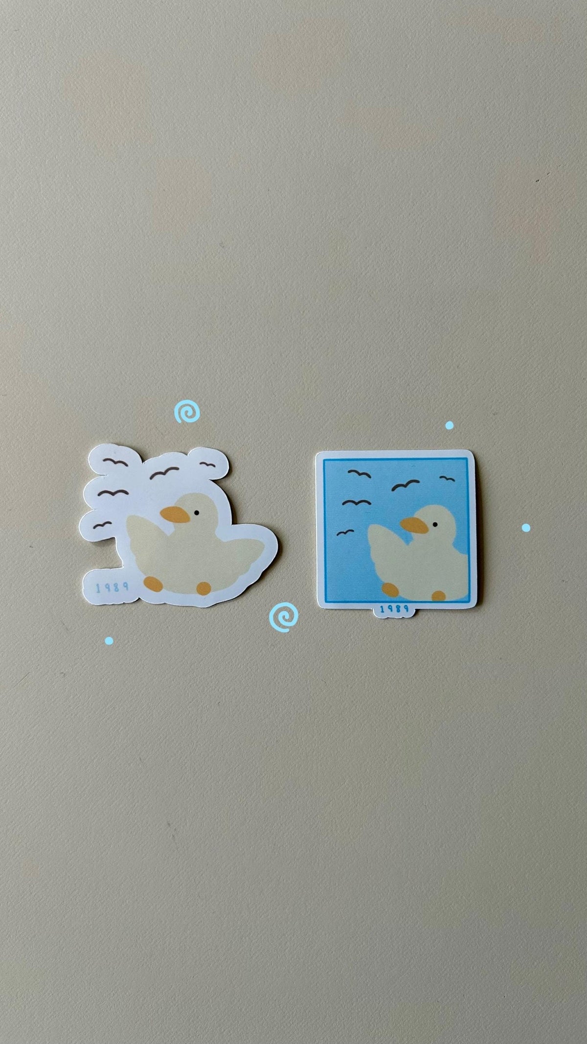 eras tour duck stickers
