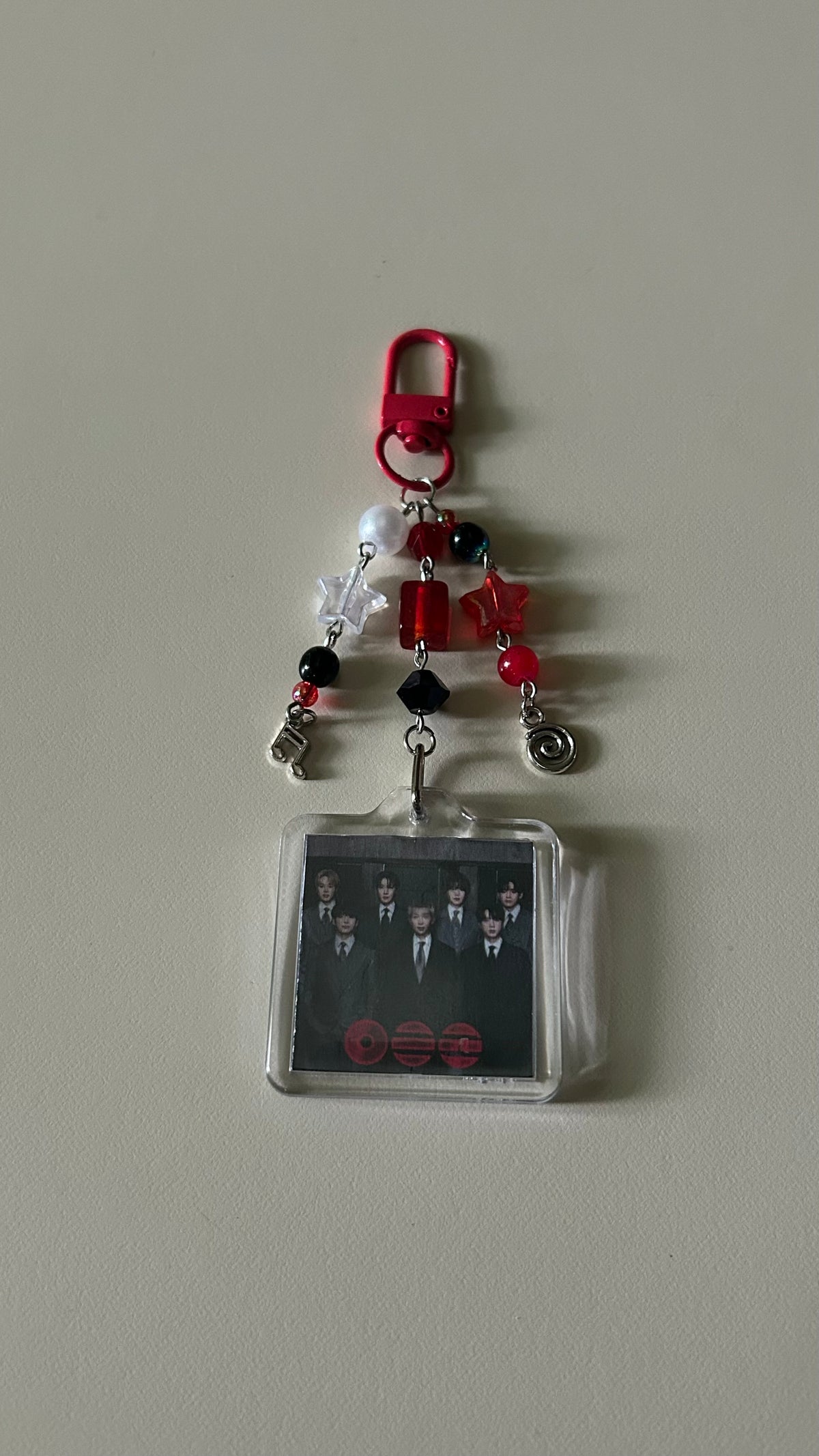 k-pop album keychains