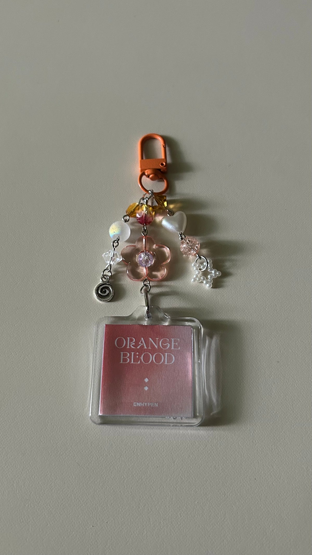 k-pop album keychains