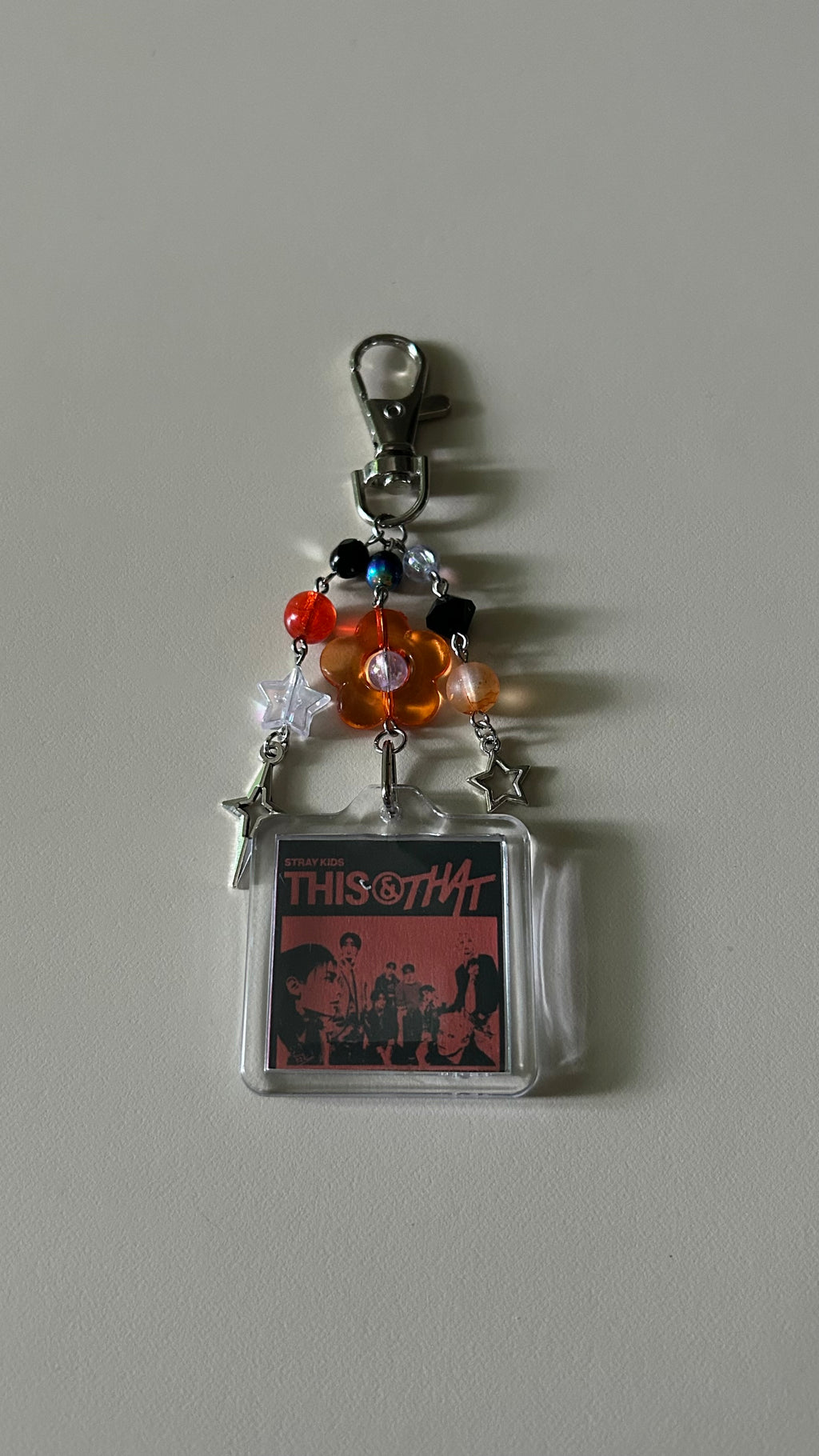 k-pop album keychains