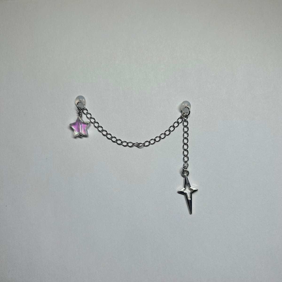 sparkle chain glasses charm