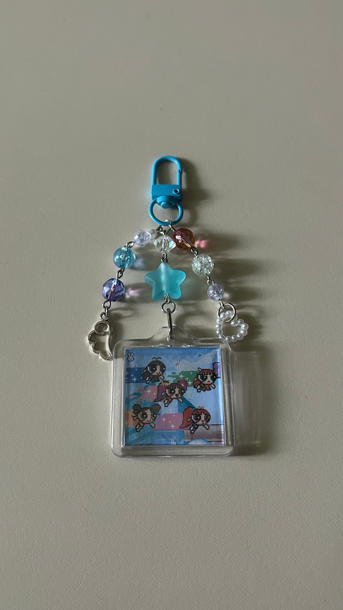 k-pop album keychains