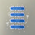 girly text stickers