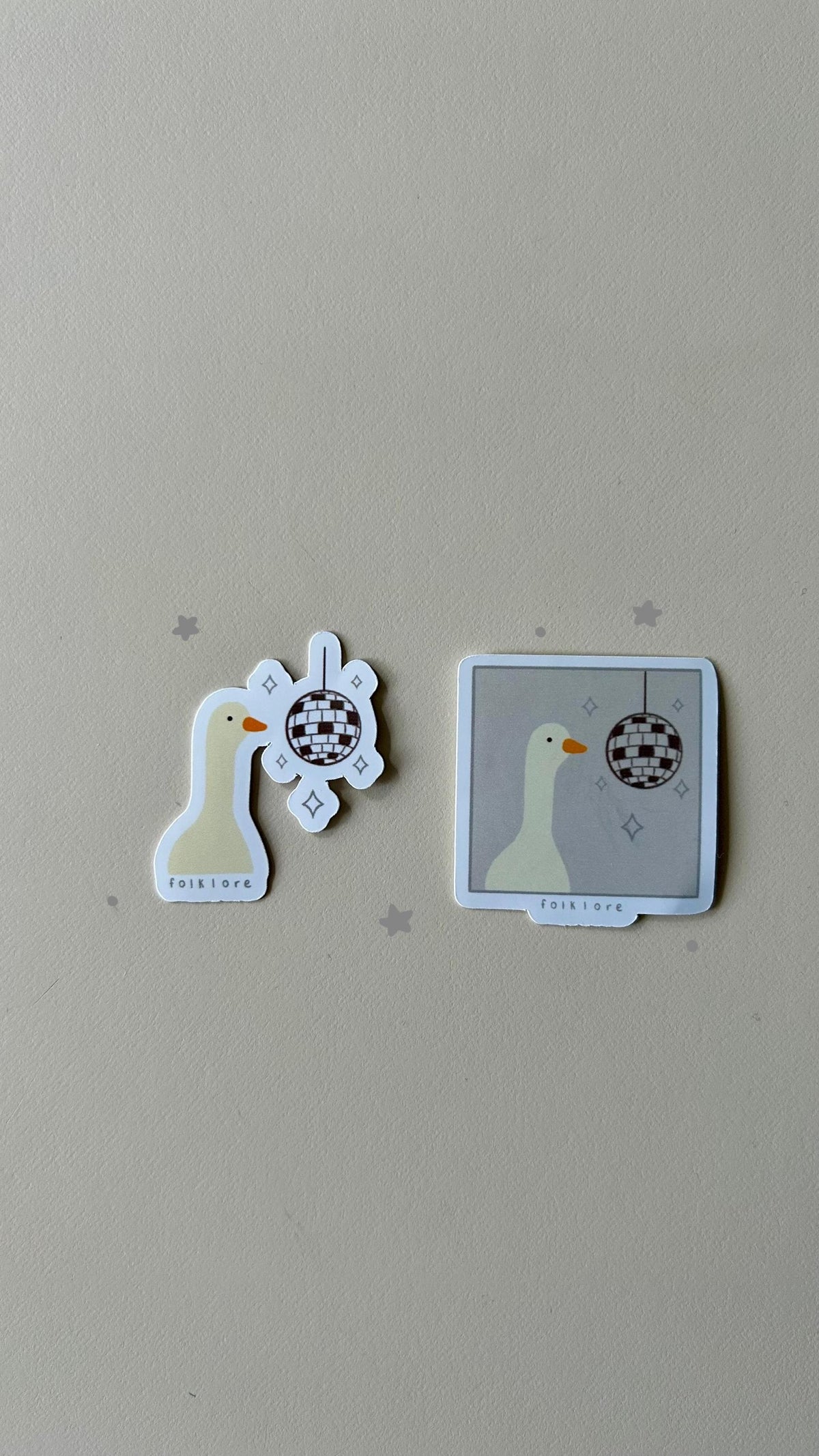 eras tour duck stickers